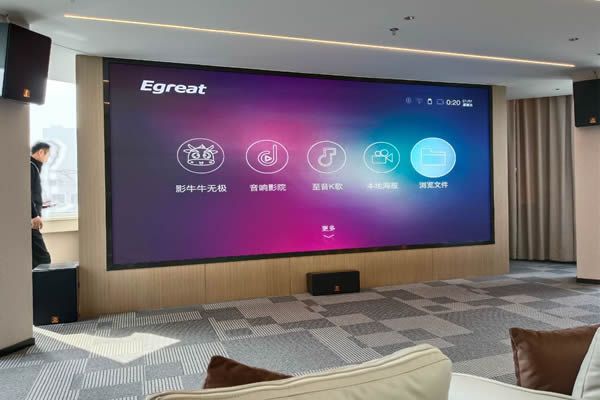直播室背景墻設(shè)計，可以使用LED顯示屏嗎